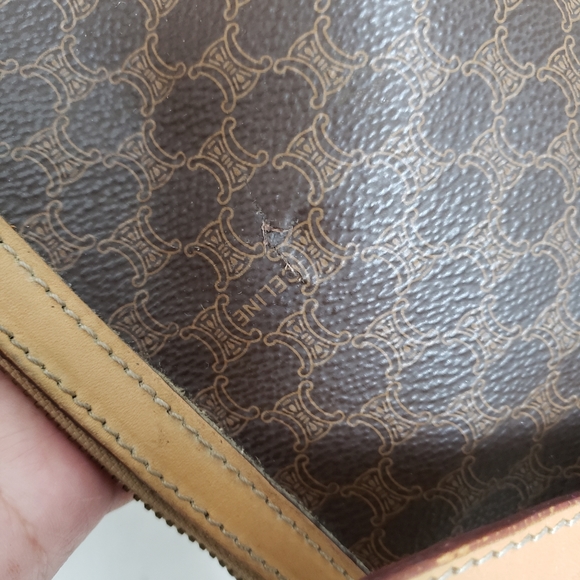 Authentic Vintage Celine drawstring bucket bag - Picture 3 of 16